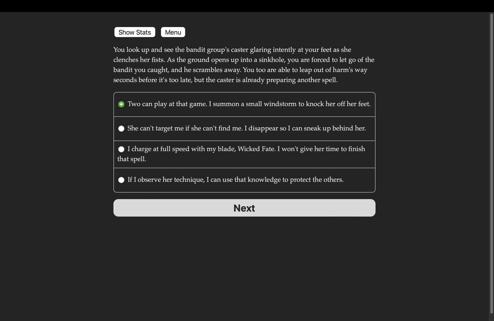 Game screenshot