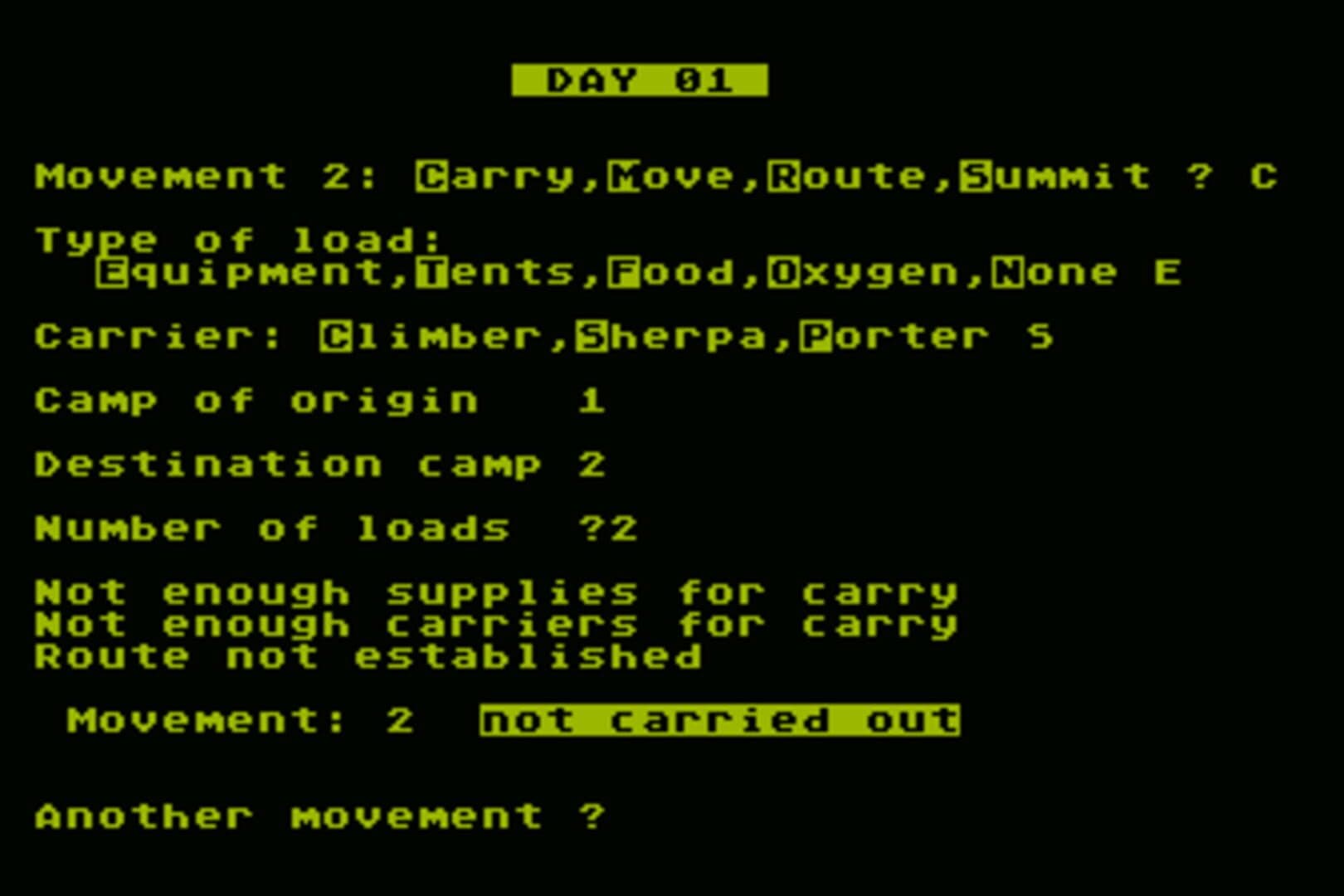 Game screenshot