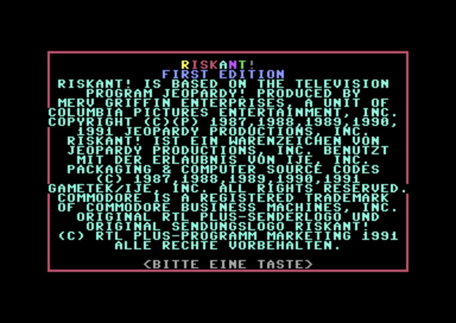 Game screenshot