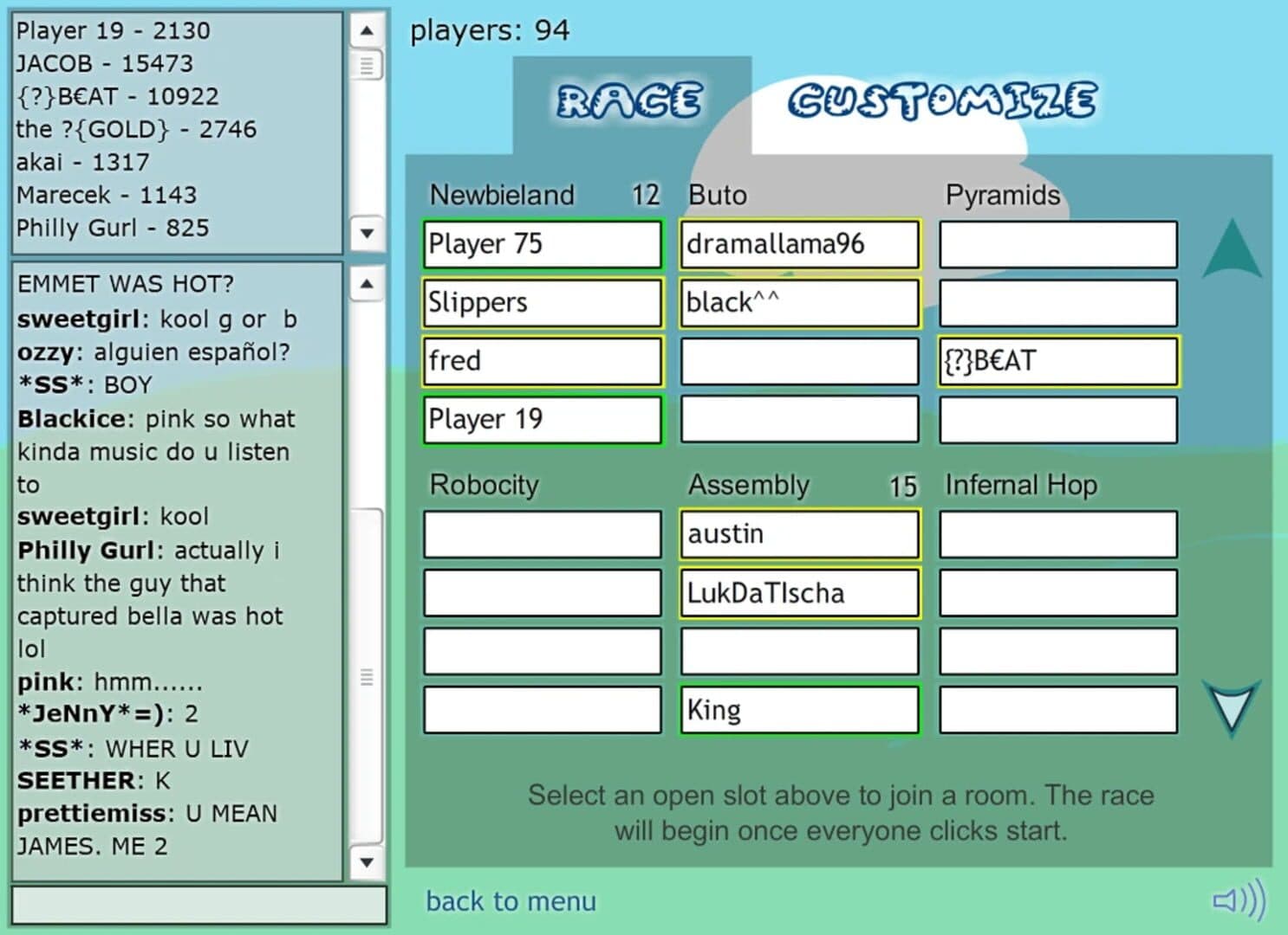 Game screenshot
