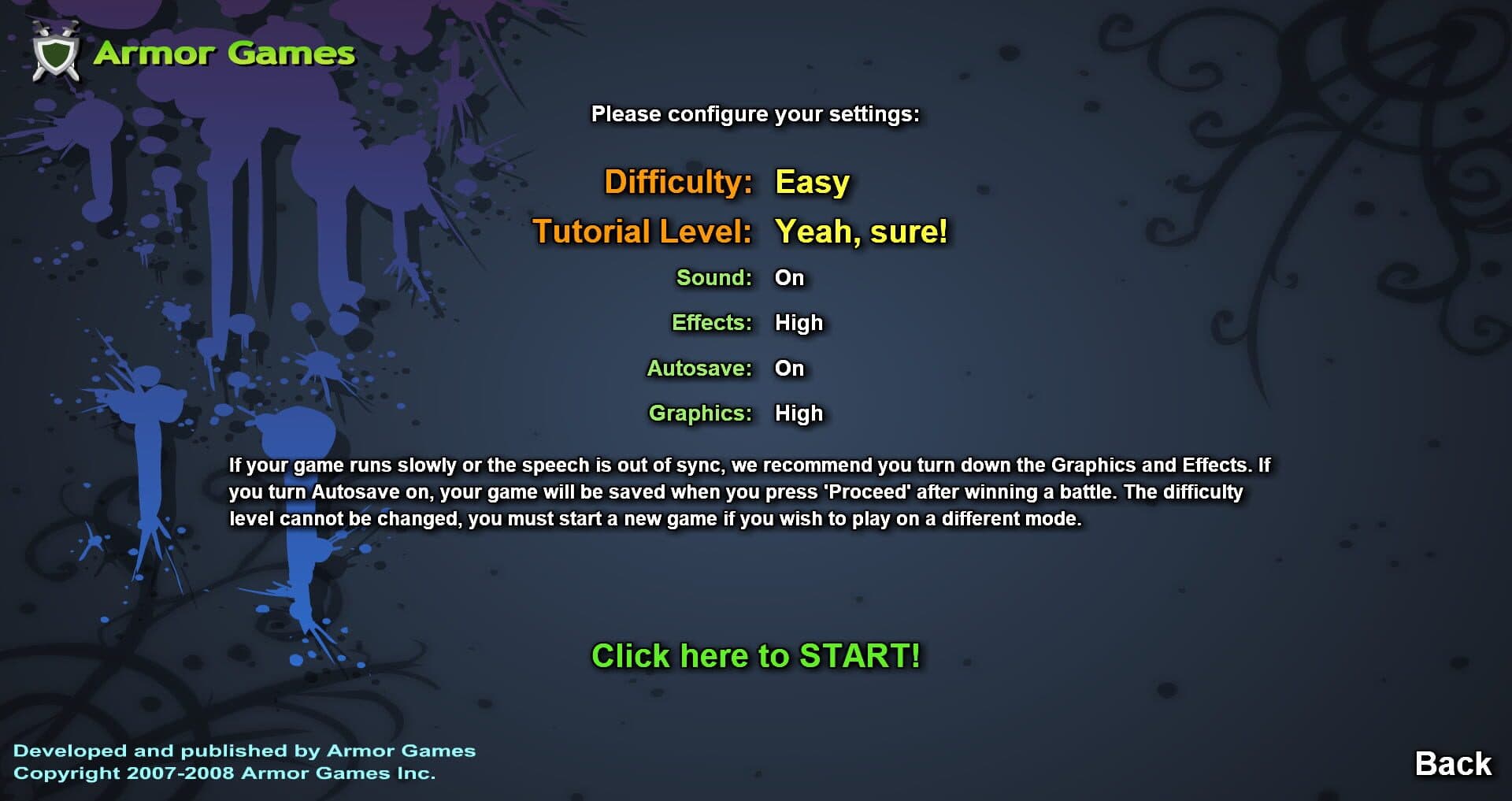 Game screenshot