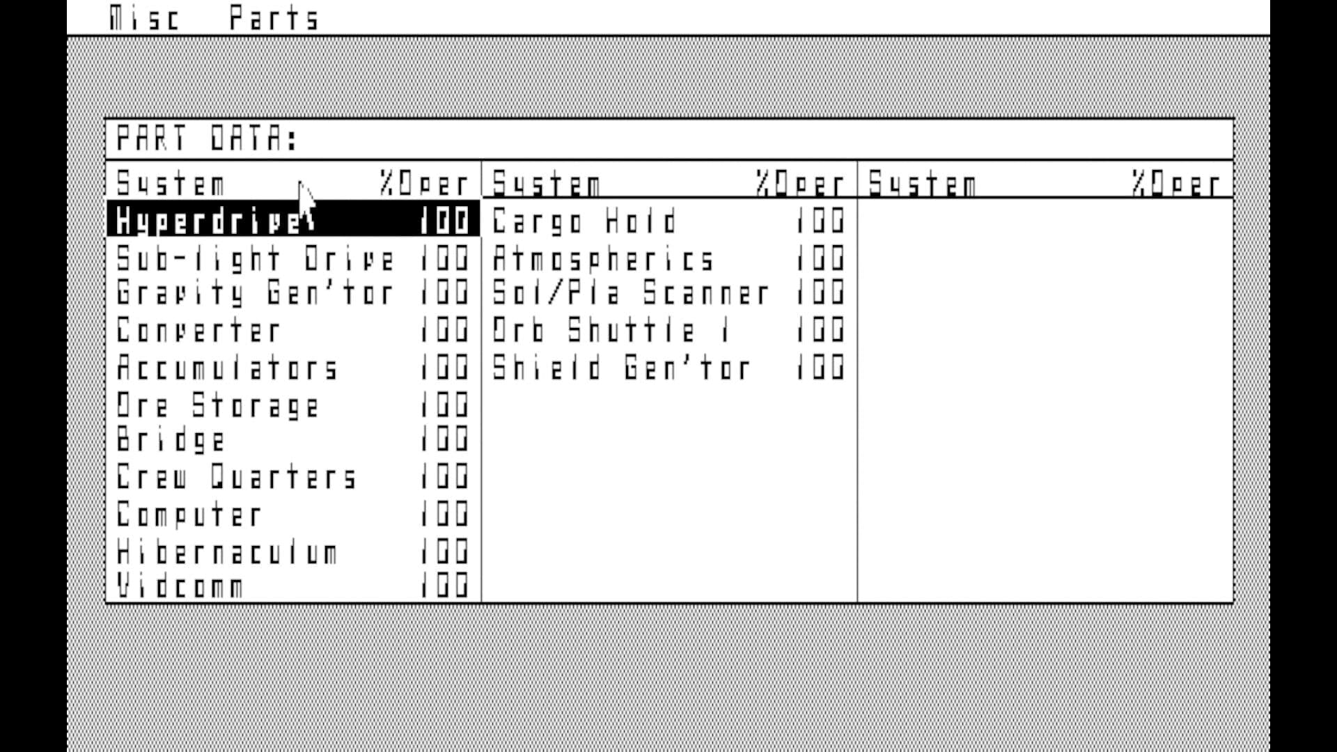 Game screenshot