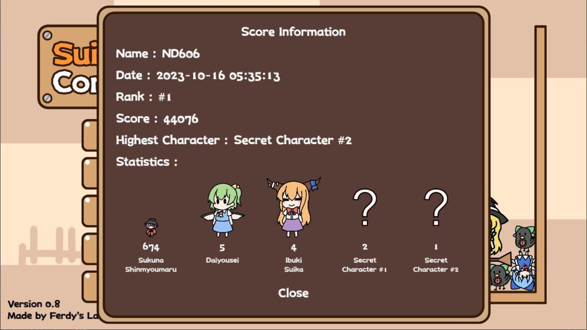 Game screenshot
