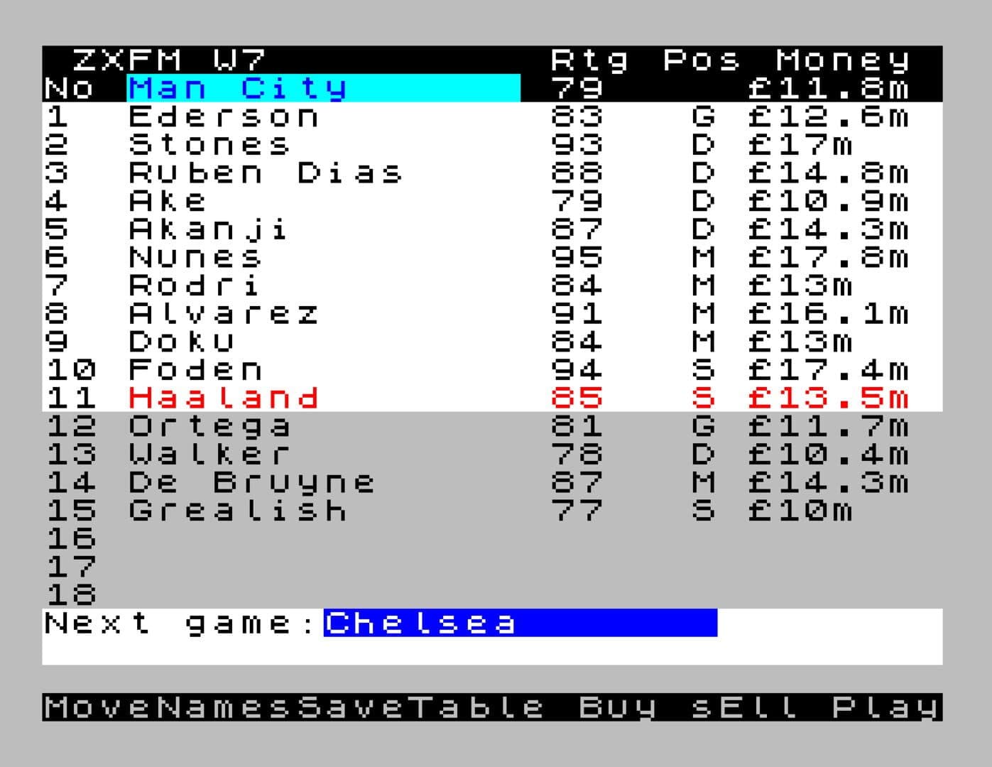 Game screenshot