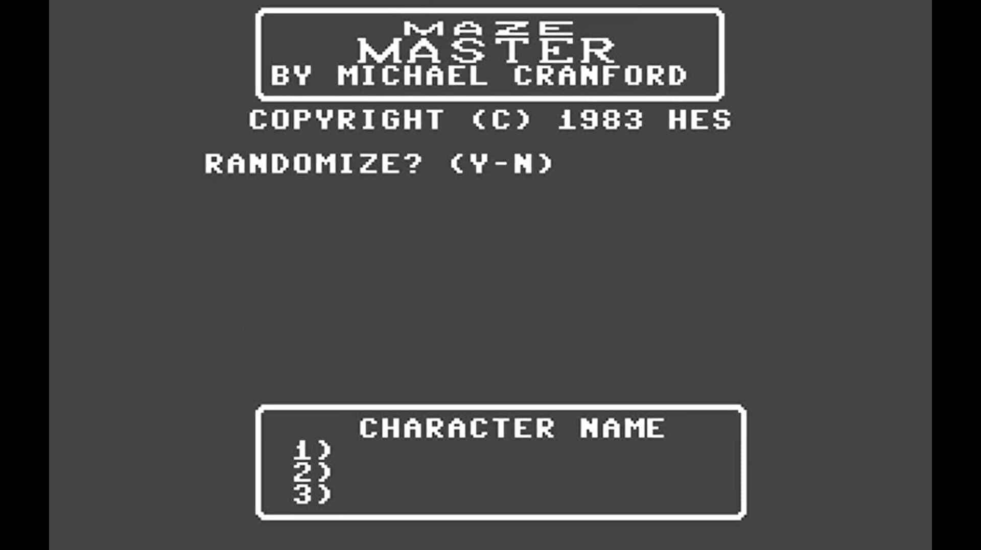 Game screenshot