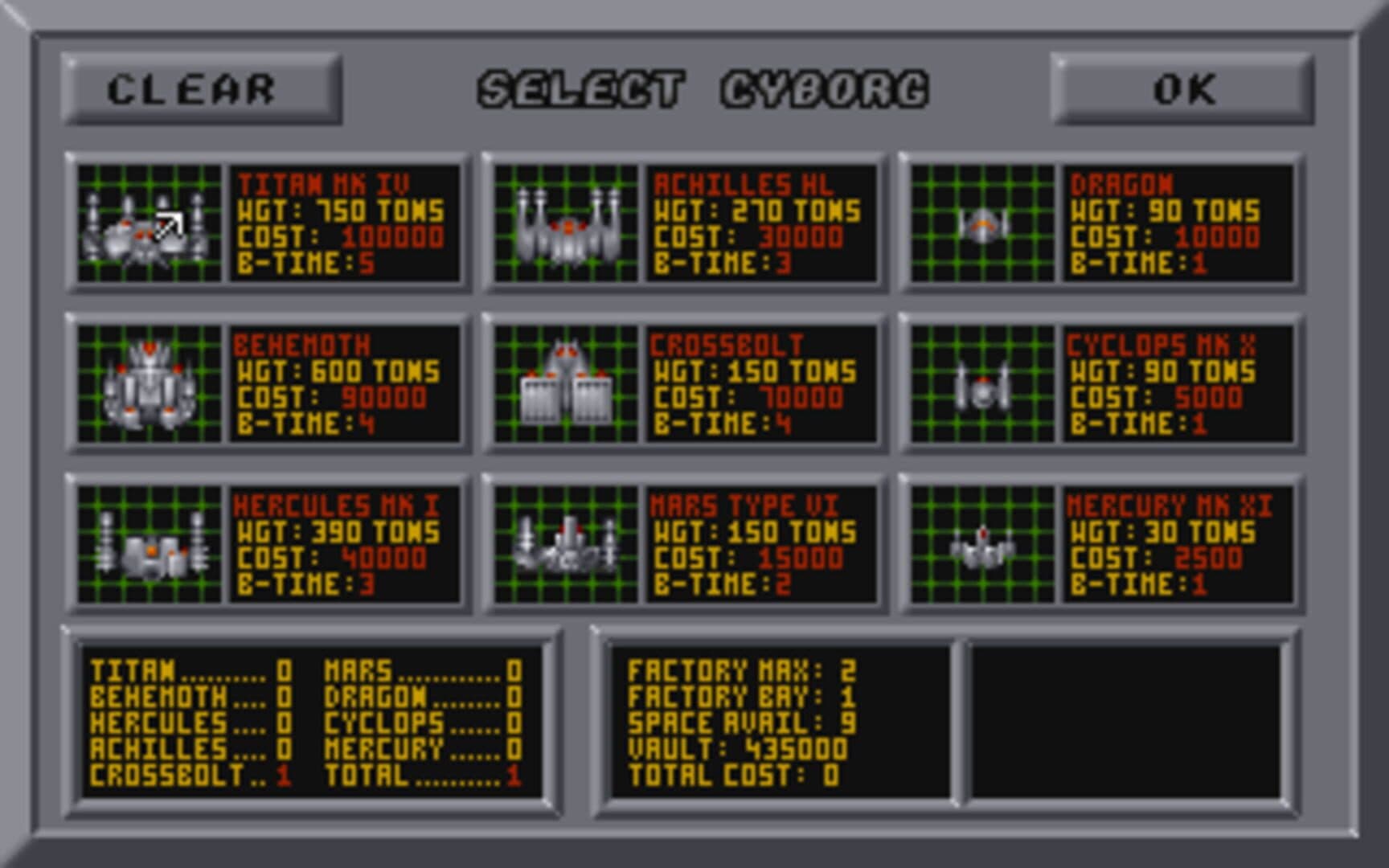 Game screenshot