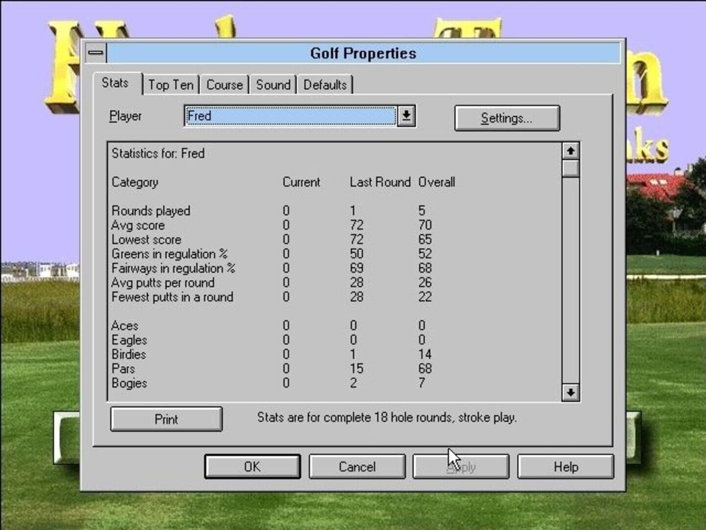 Game screenshot