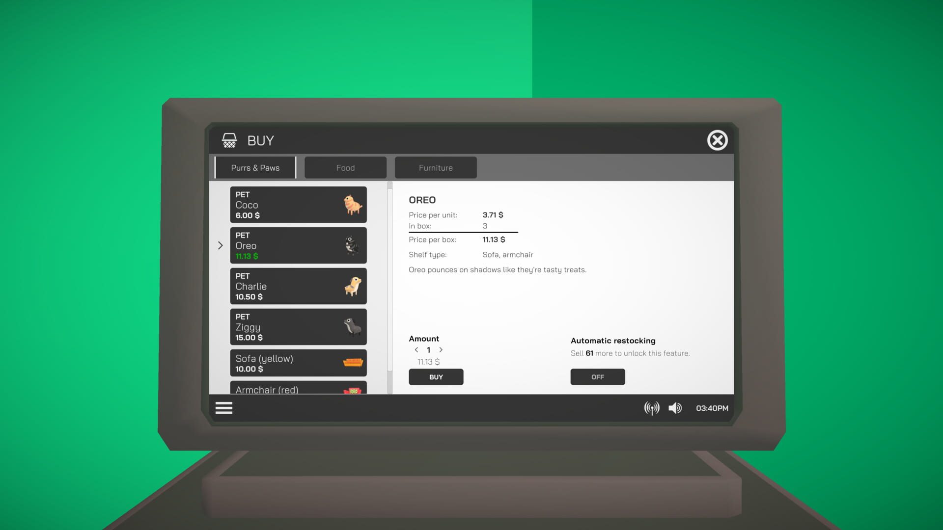 Game screenshot