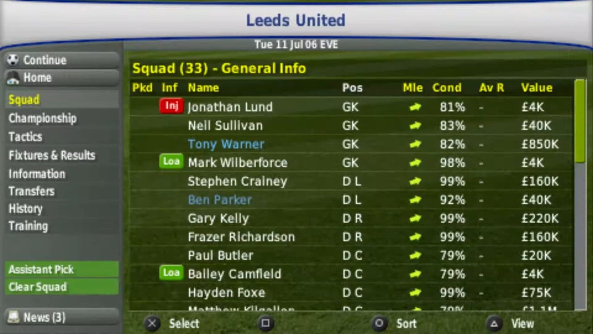 Game screenshot