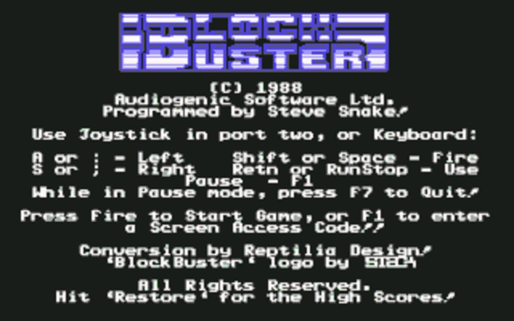 Game screenshot