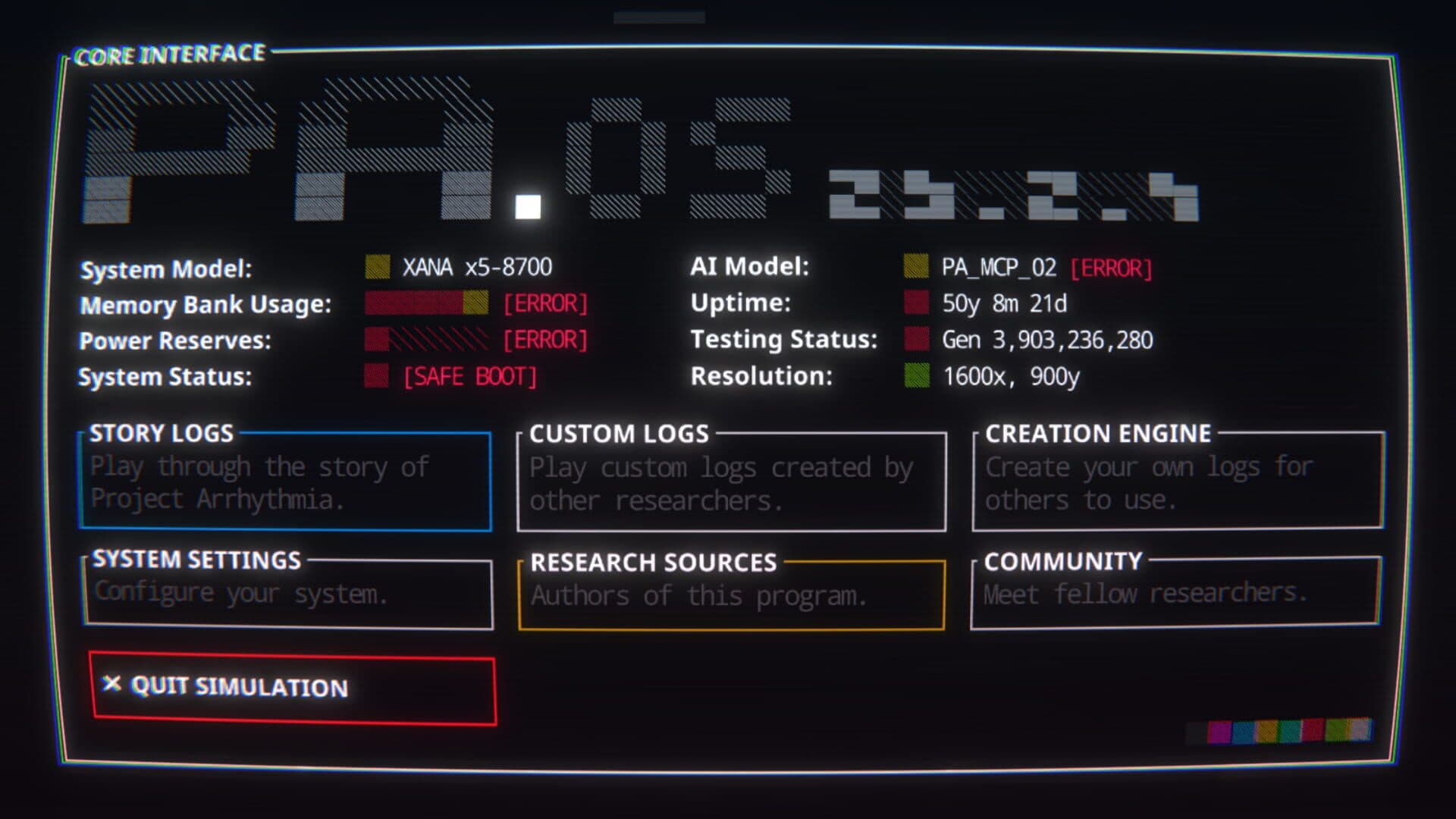 Game screenshot
