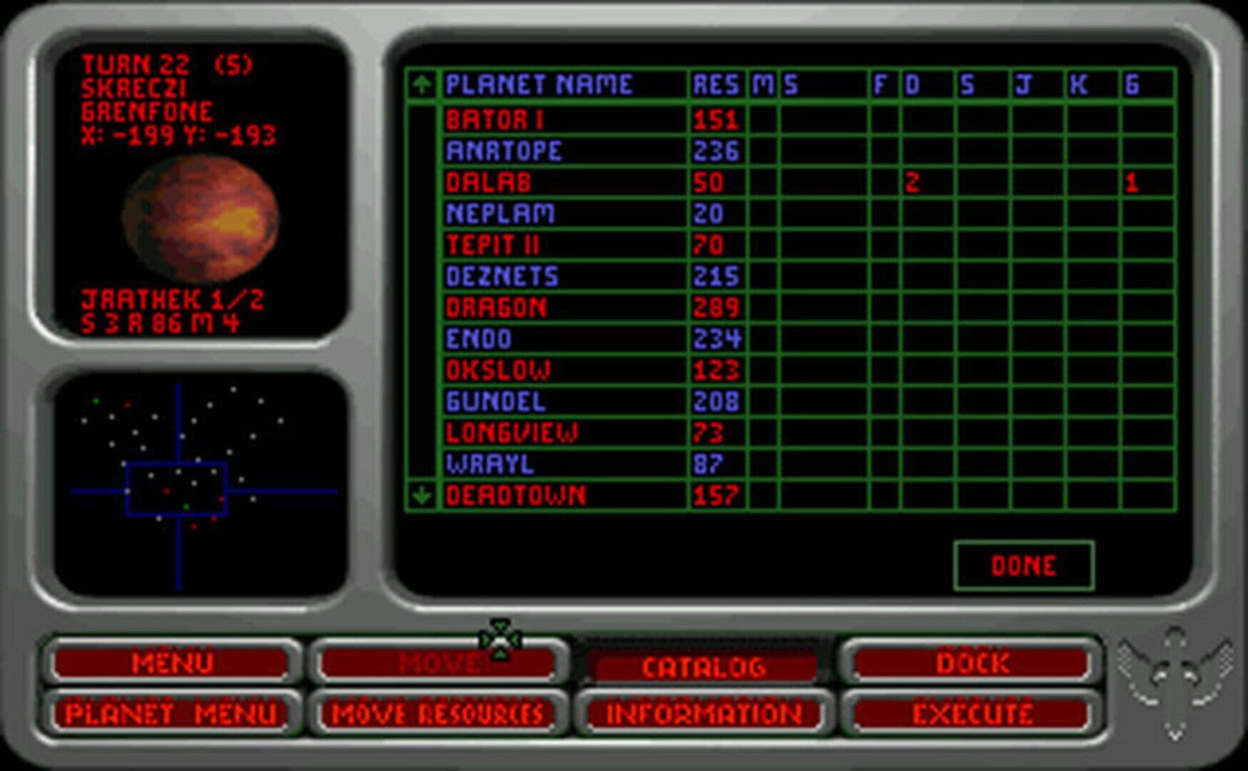 Game screenshot