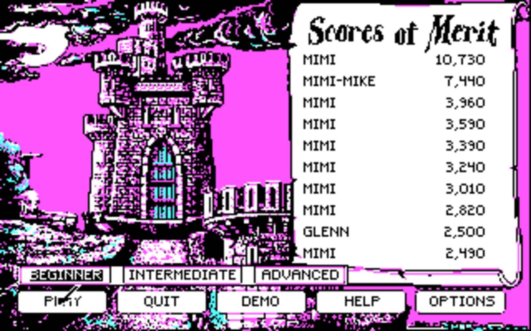 Game screenshot