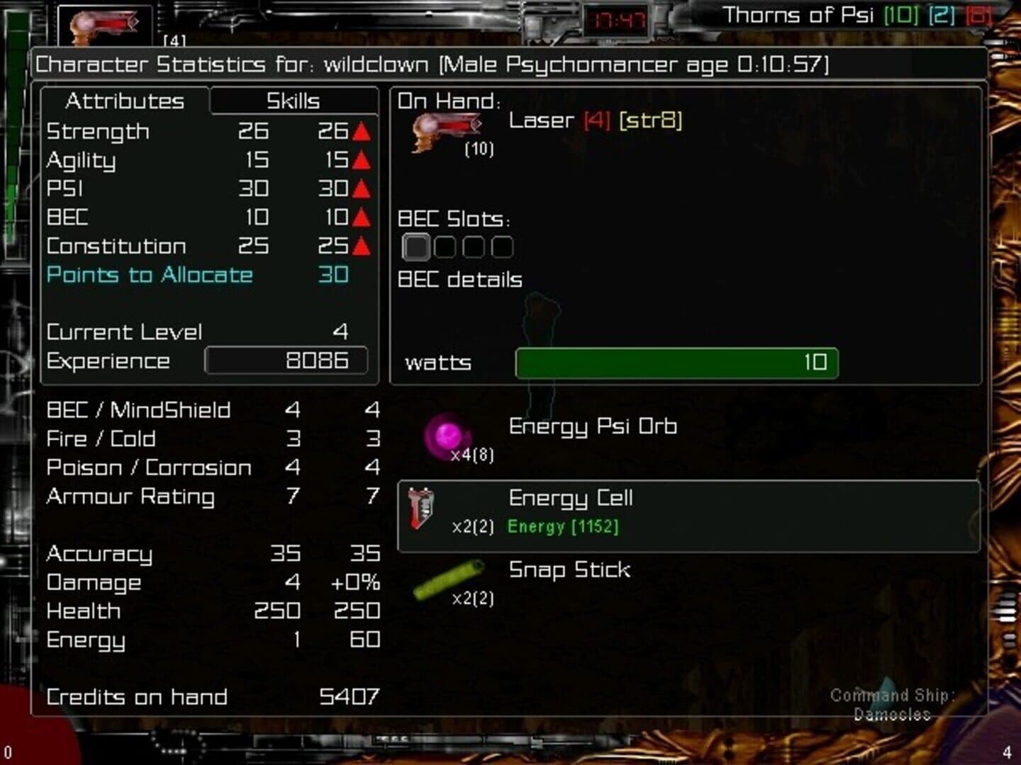 Game screenshot
