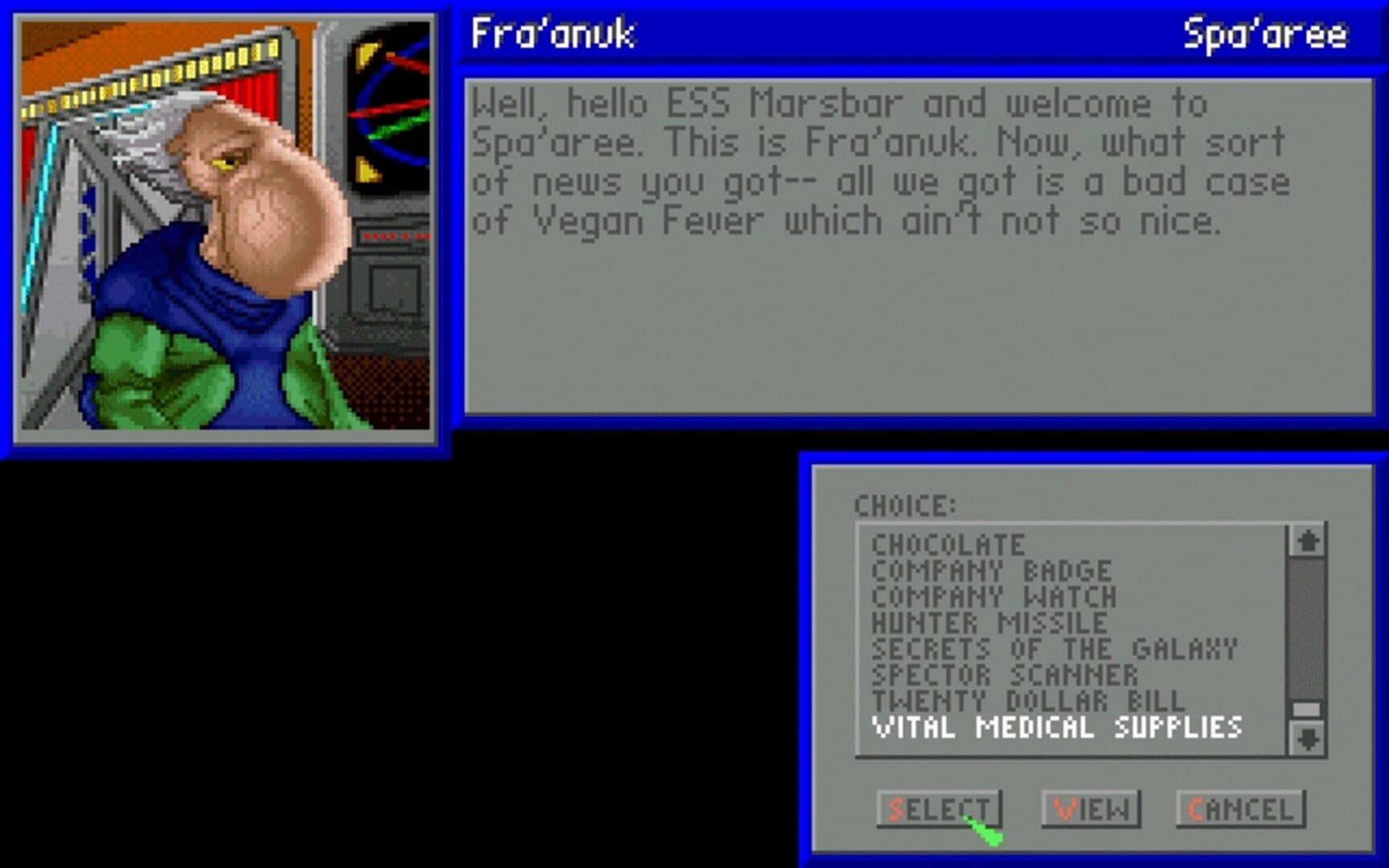 Game screenshot