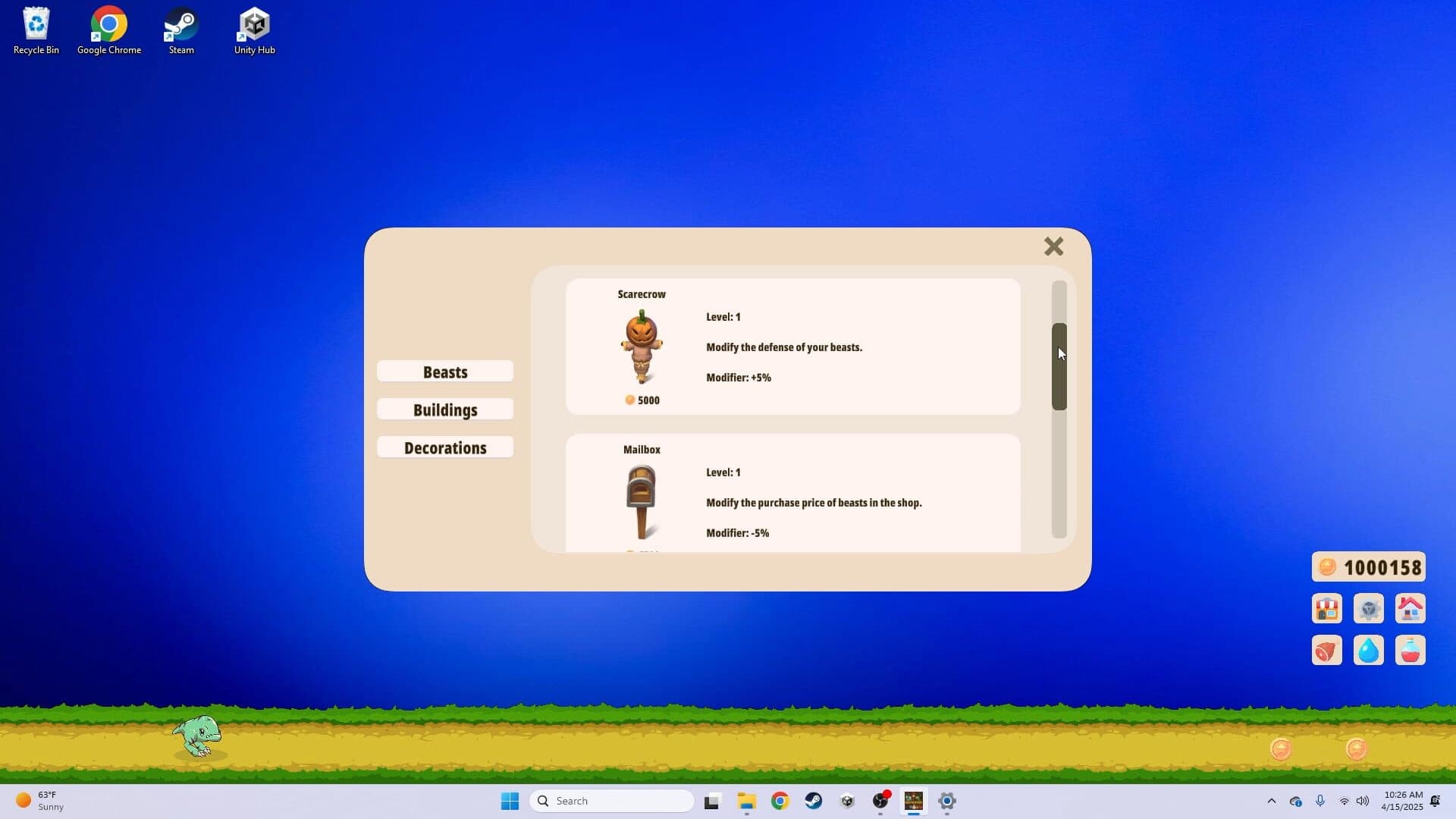 Game screenshot