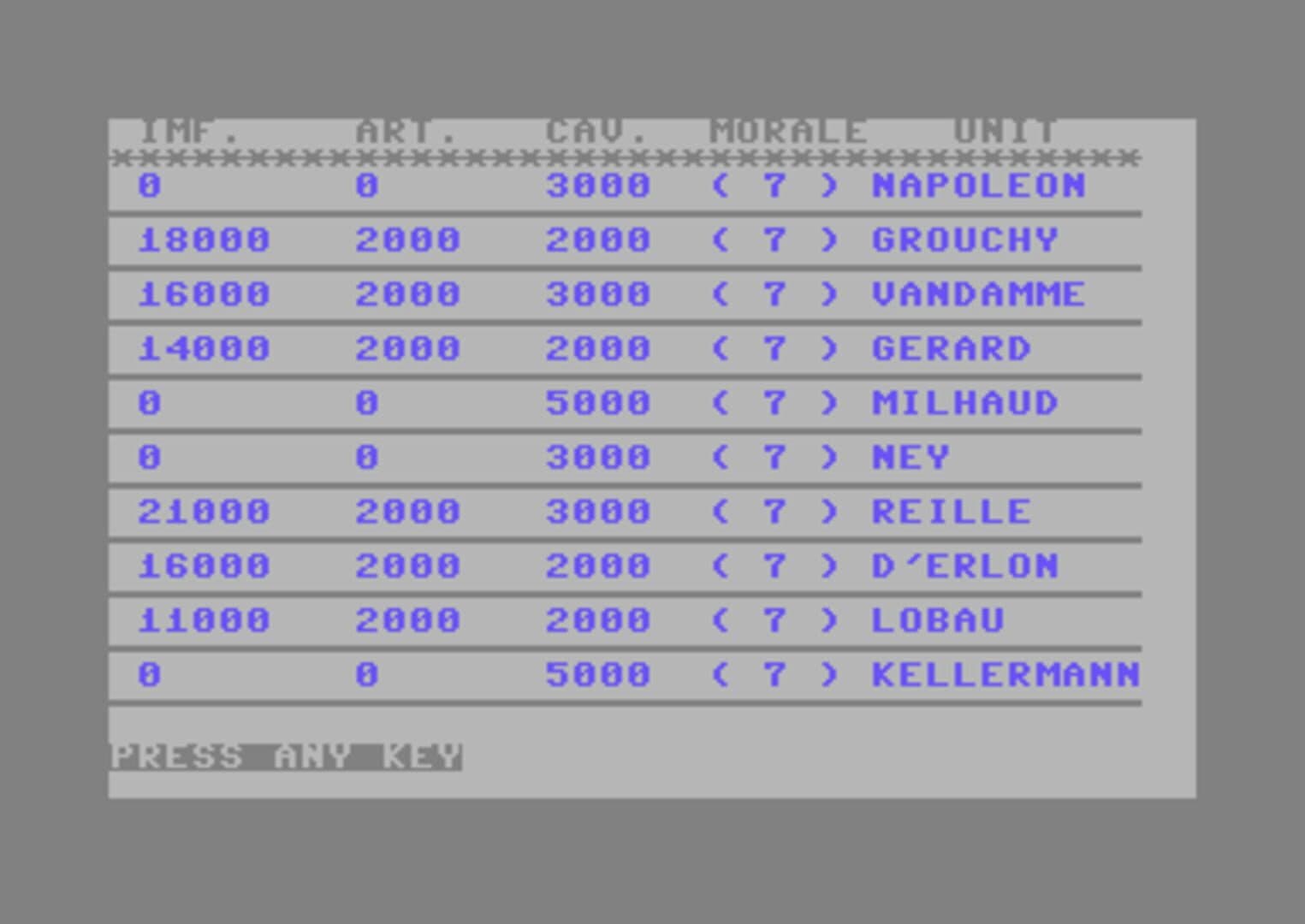 Game screenshot
