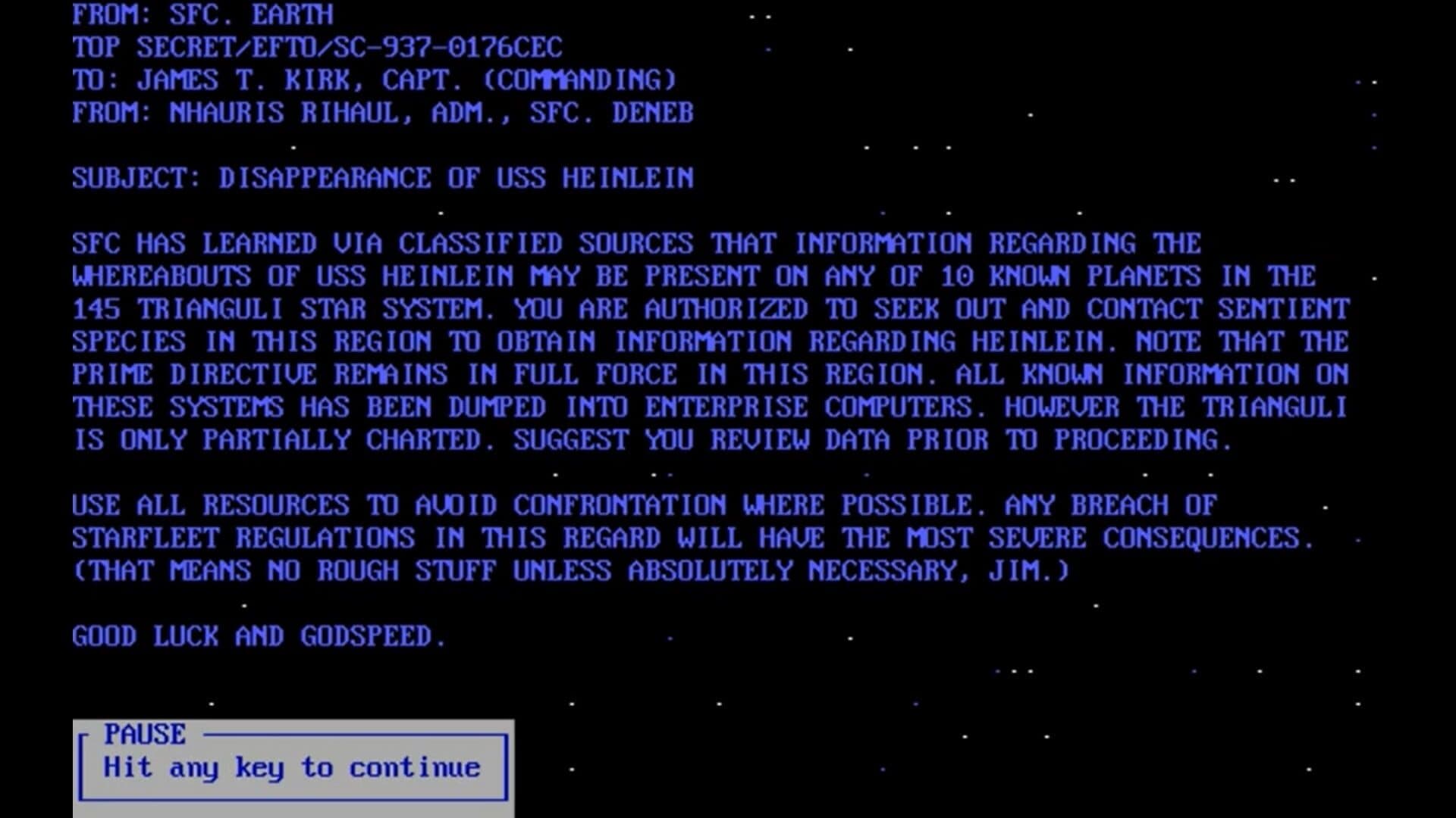 Game screenshot