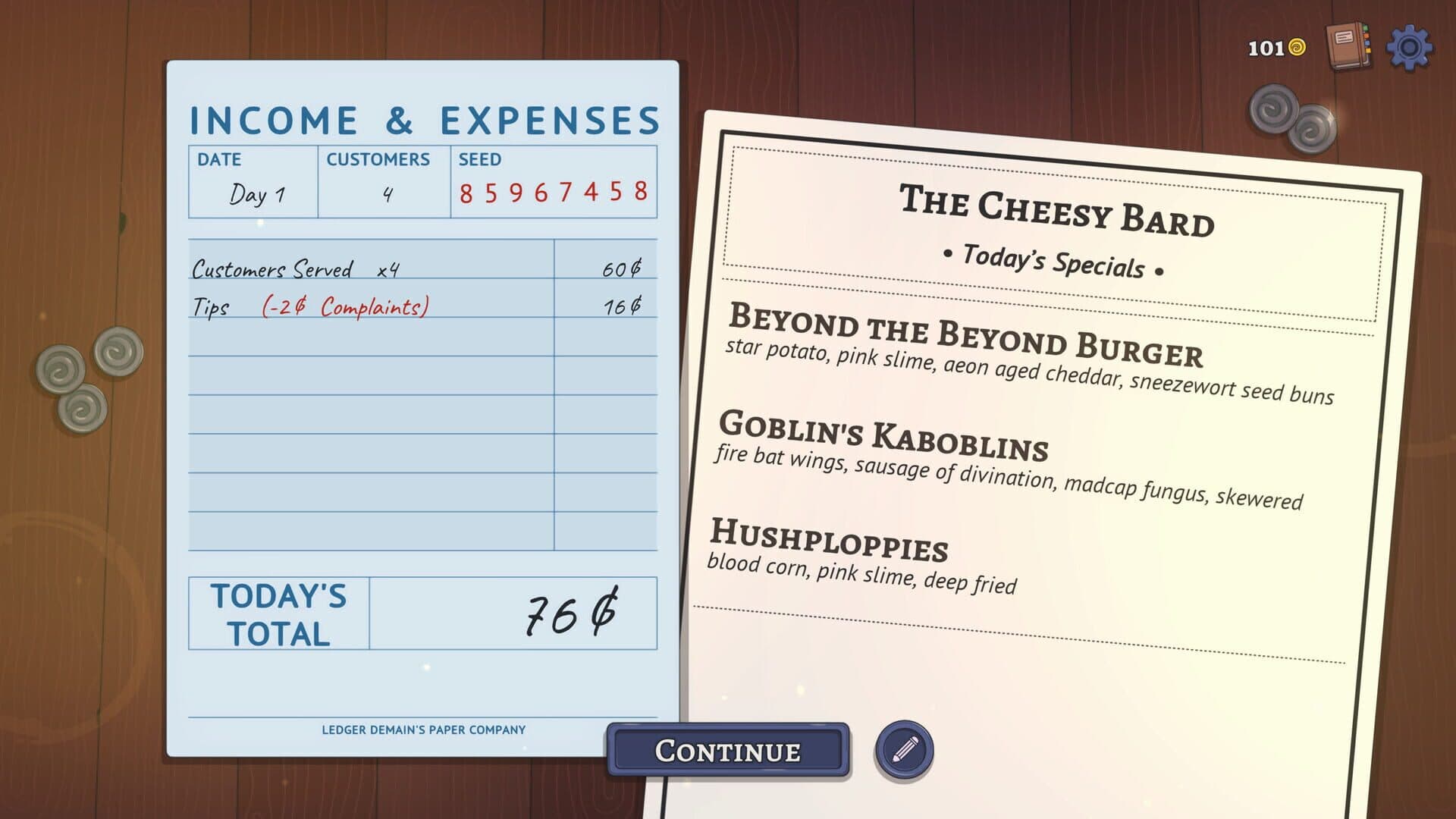 Game screenshot