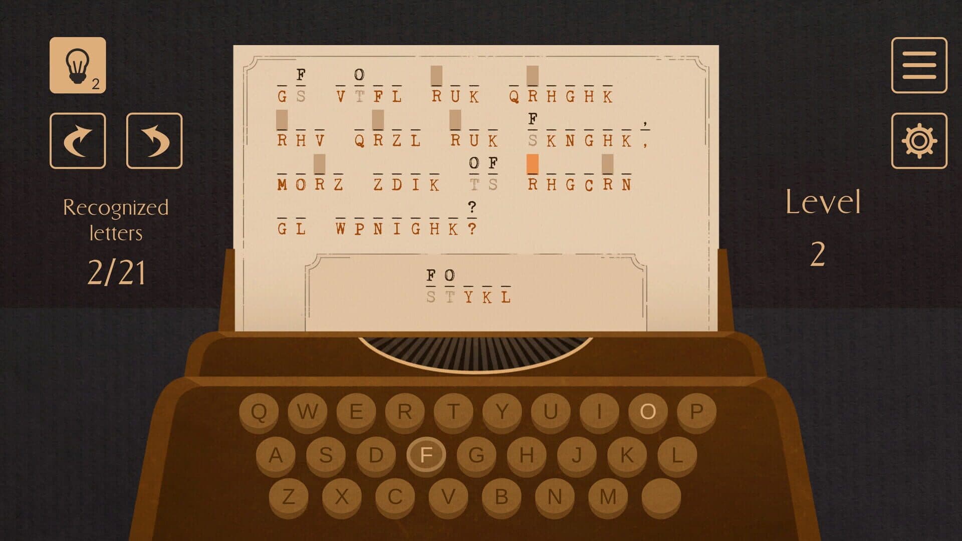 Game screenshot