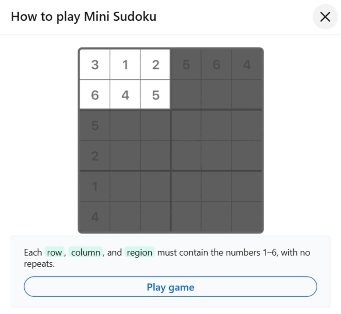Game screenshot