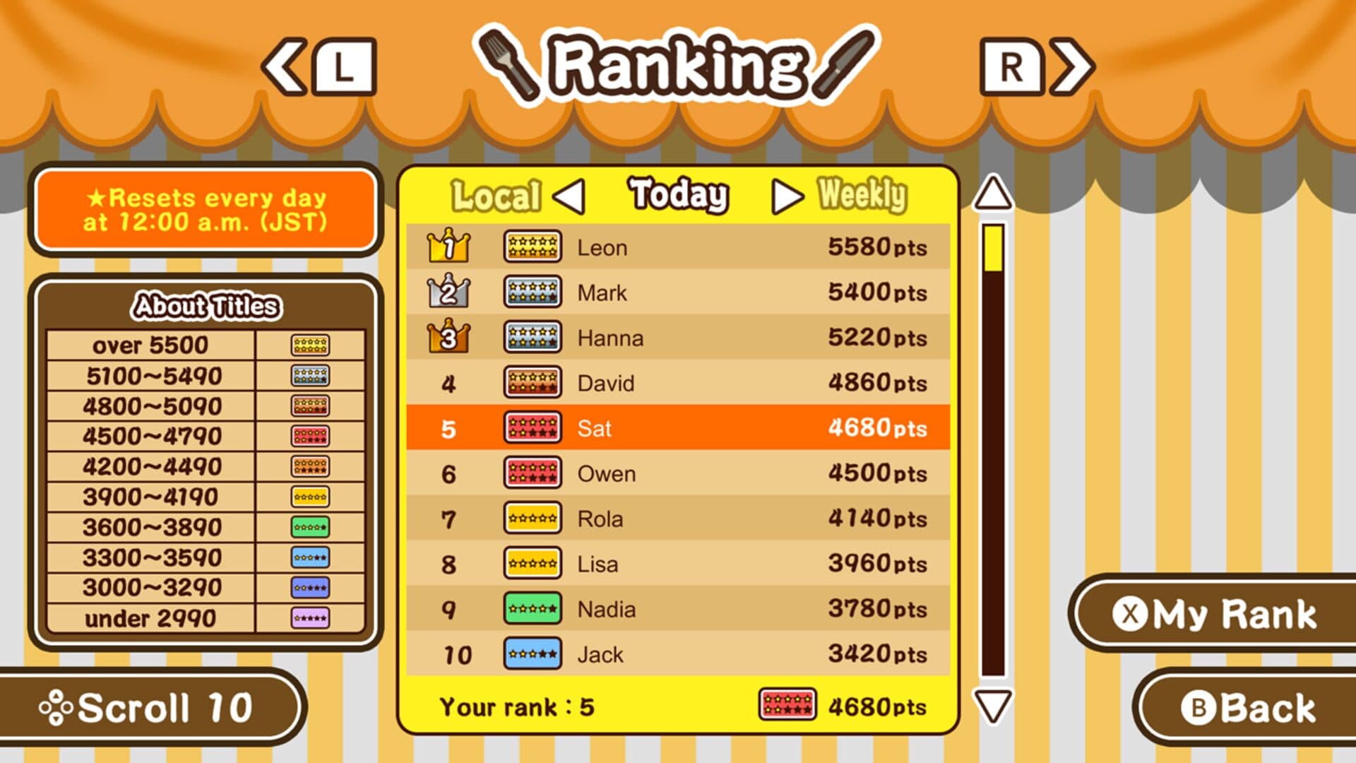 Game screenshot