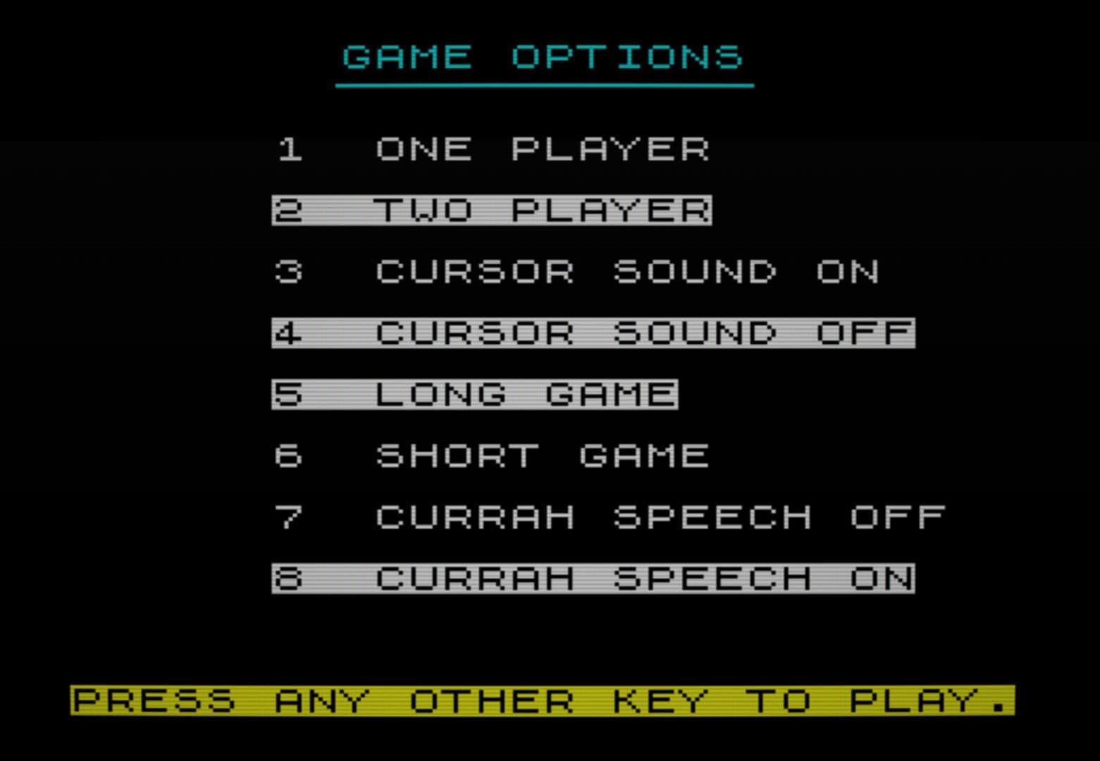 Game screenshot