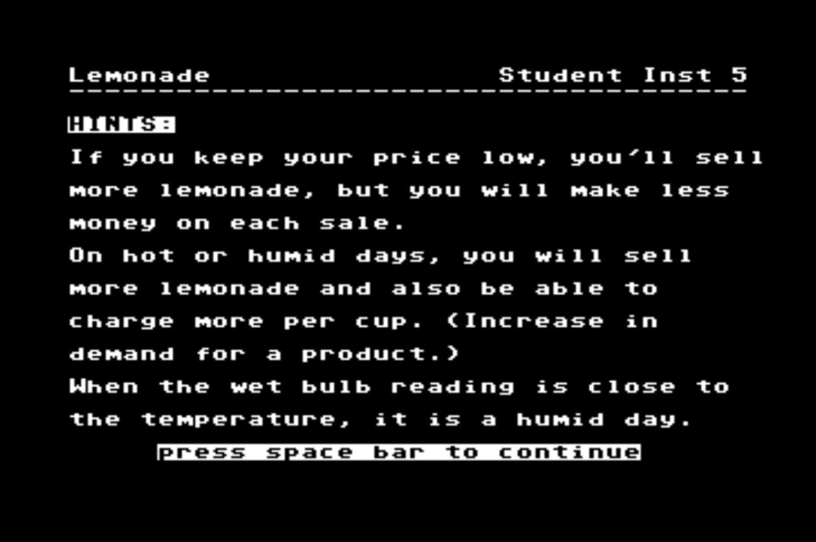 Game screenshot