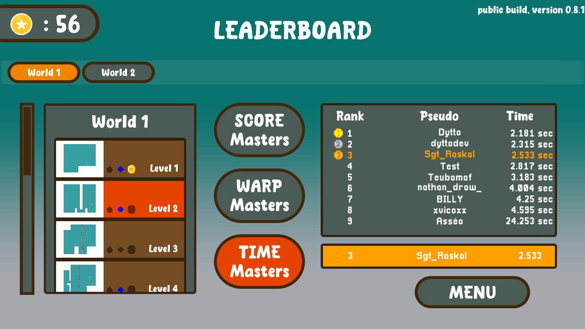 Game screenshot