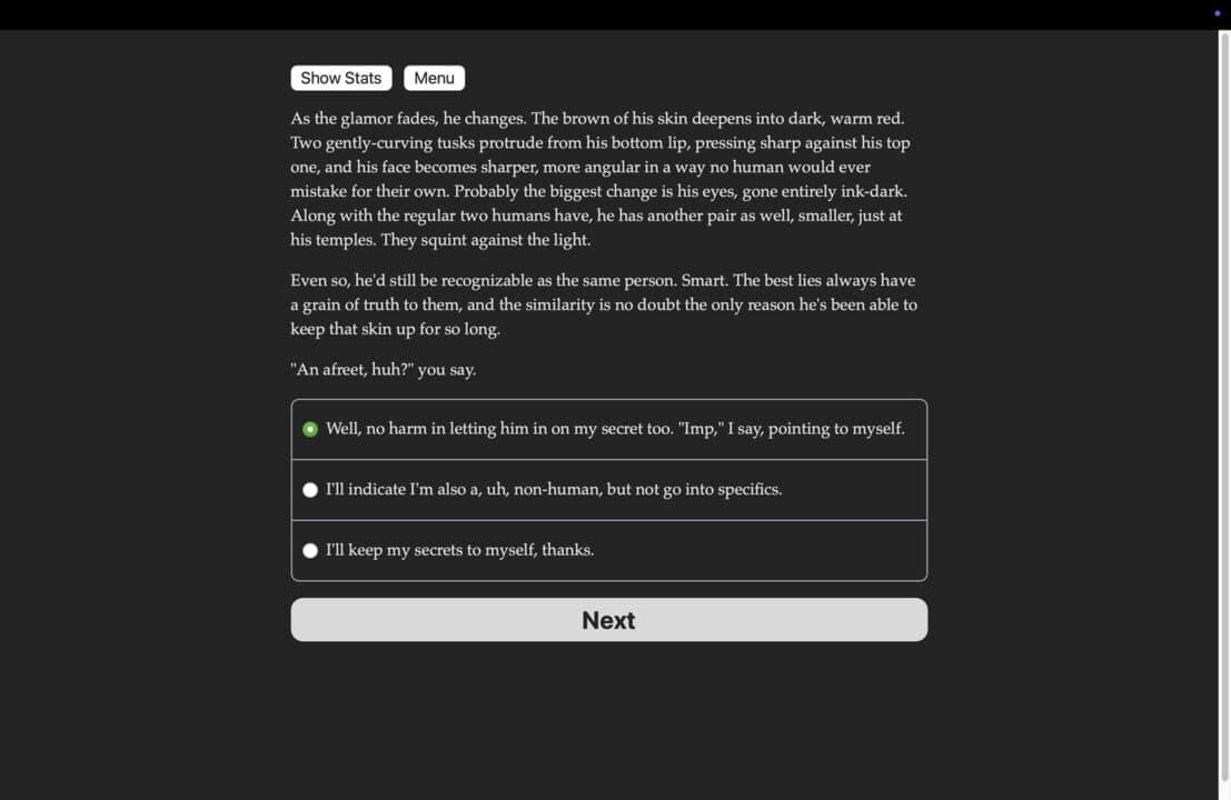 Game screenshot