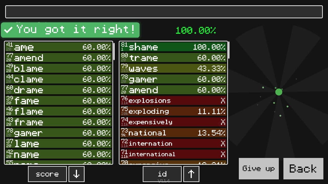 Game screenshot