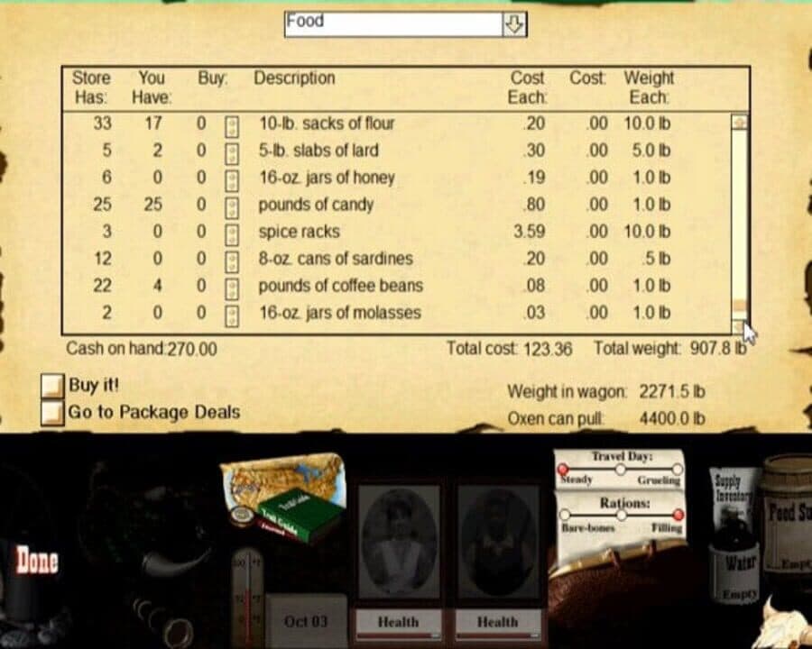 Game screenshot