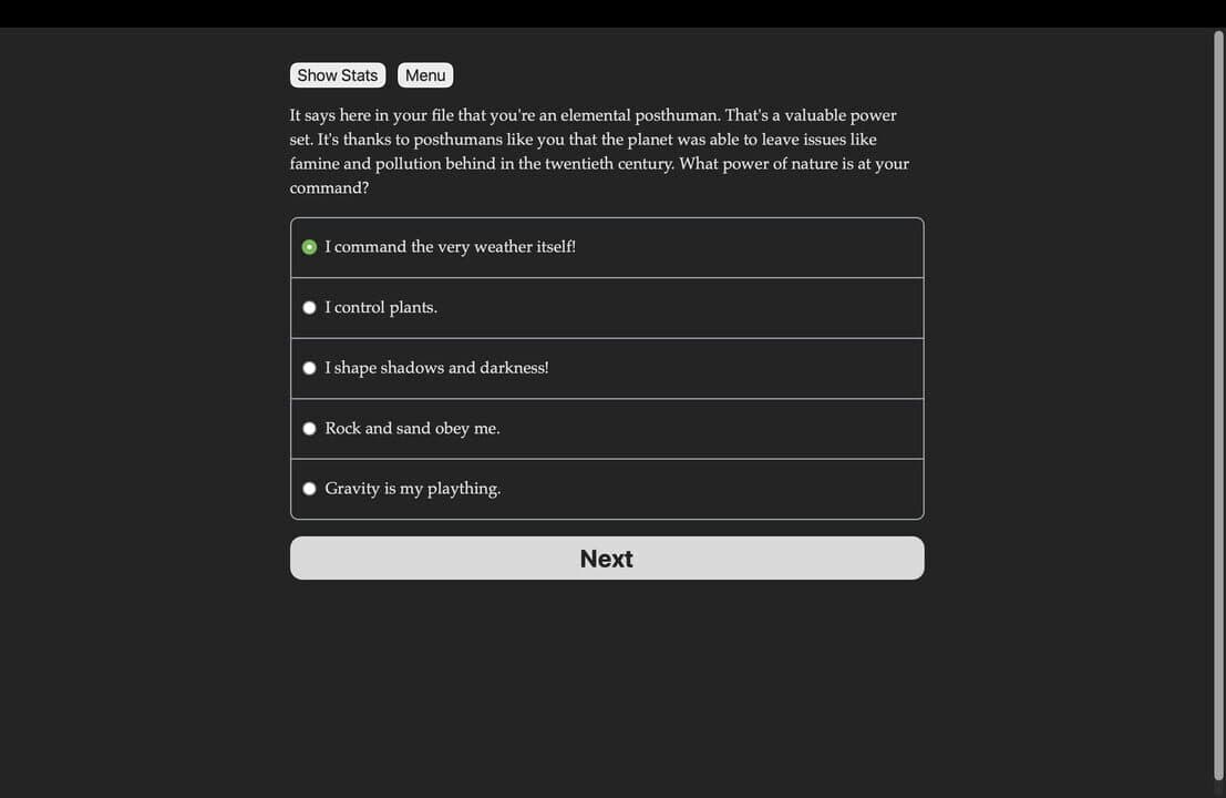 Game screenshot