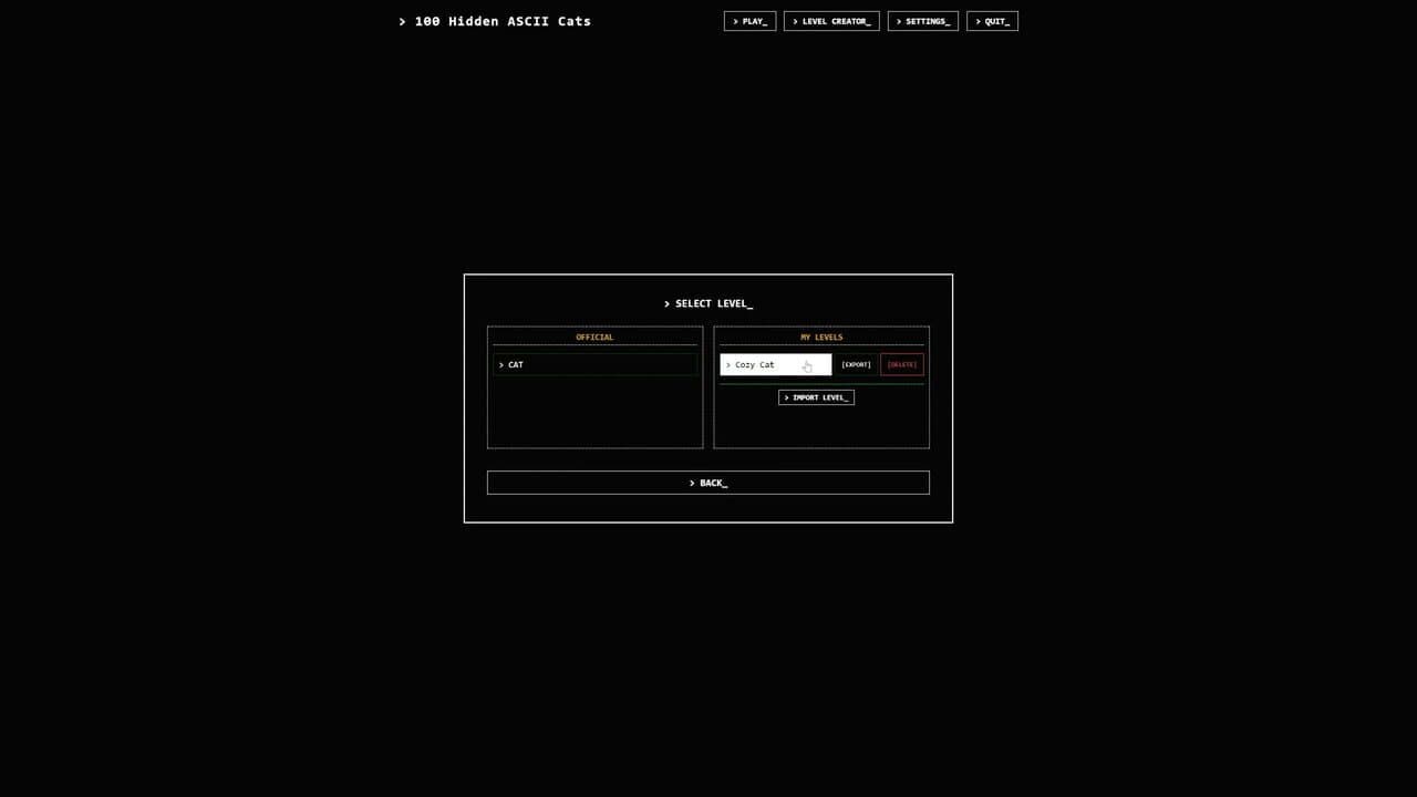 Game screenshot