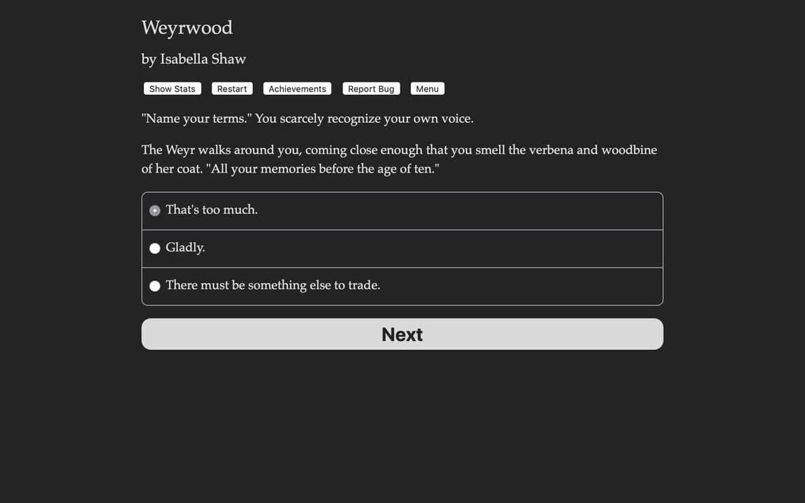 Game screenshot