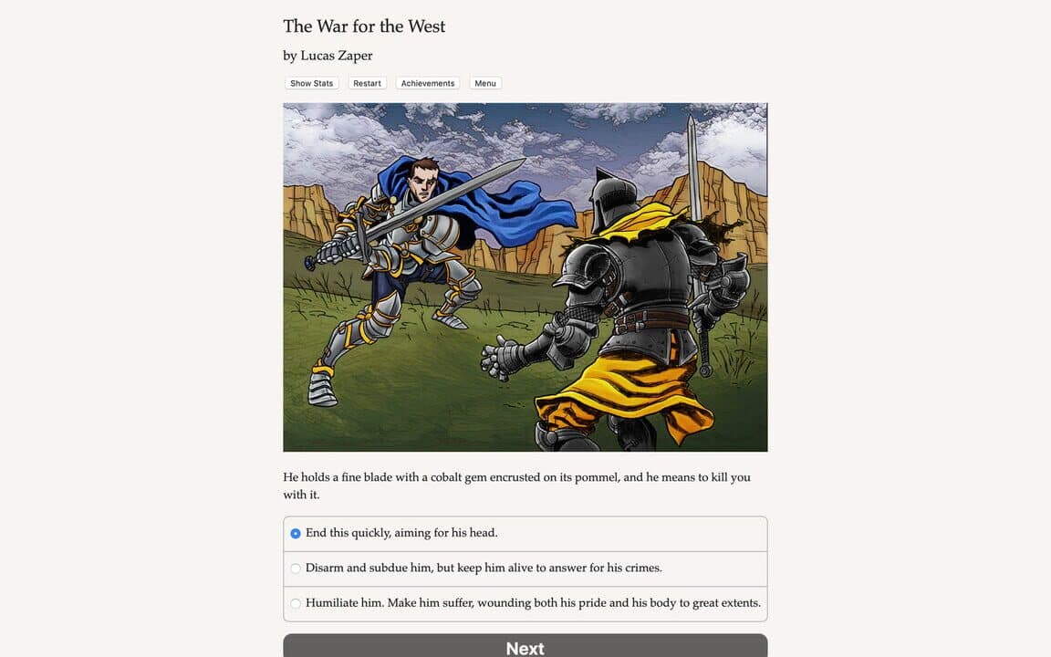 Game screenshot