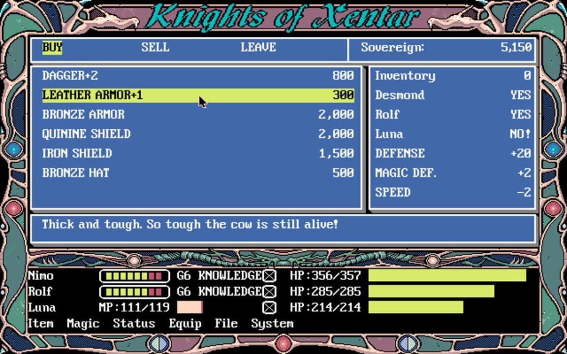 Game screenshot