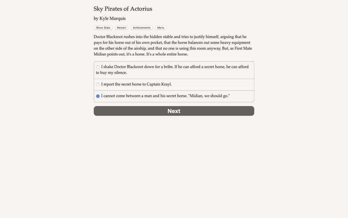 Game screenshot
