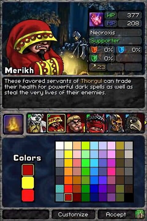 Game screenshot