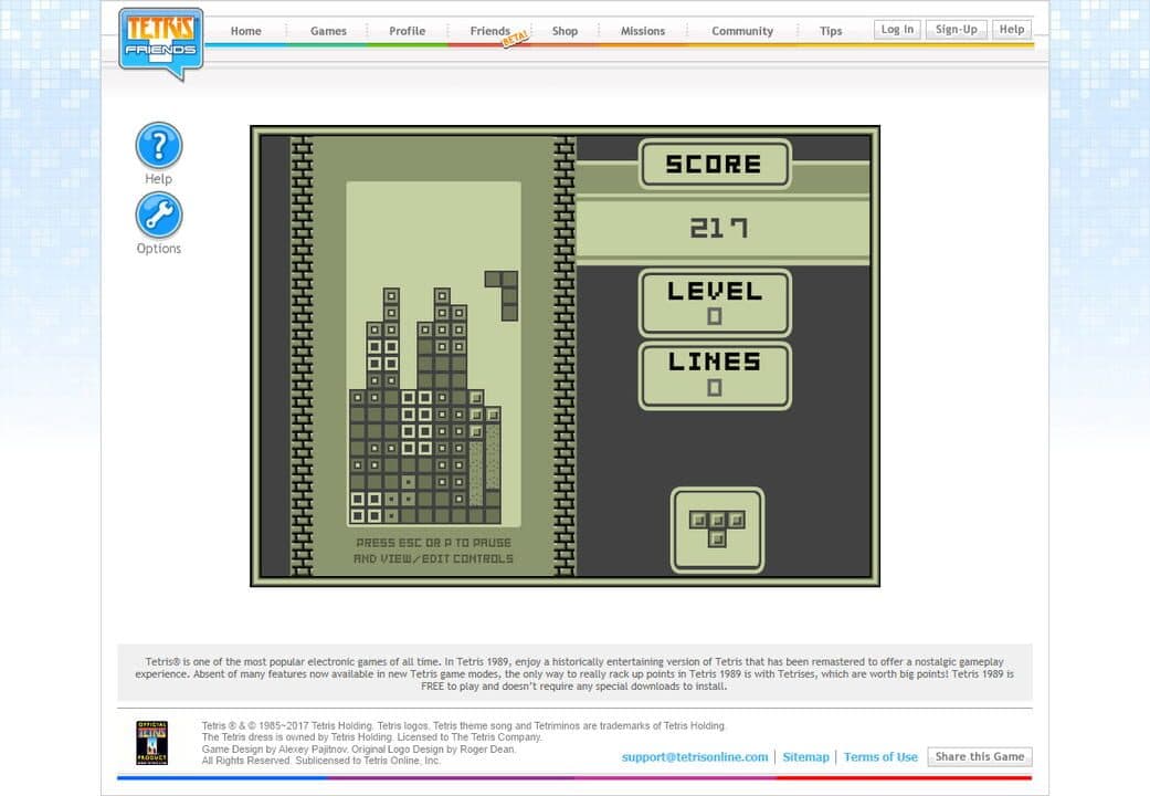 Game screenshot
