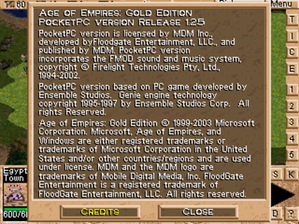 Game screenshot