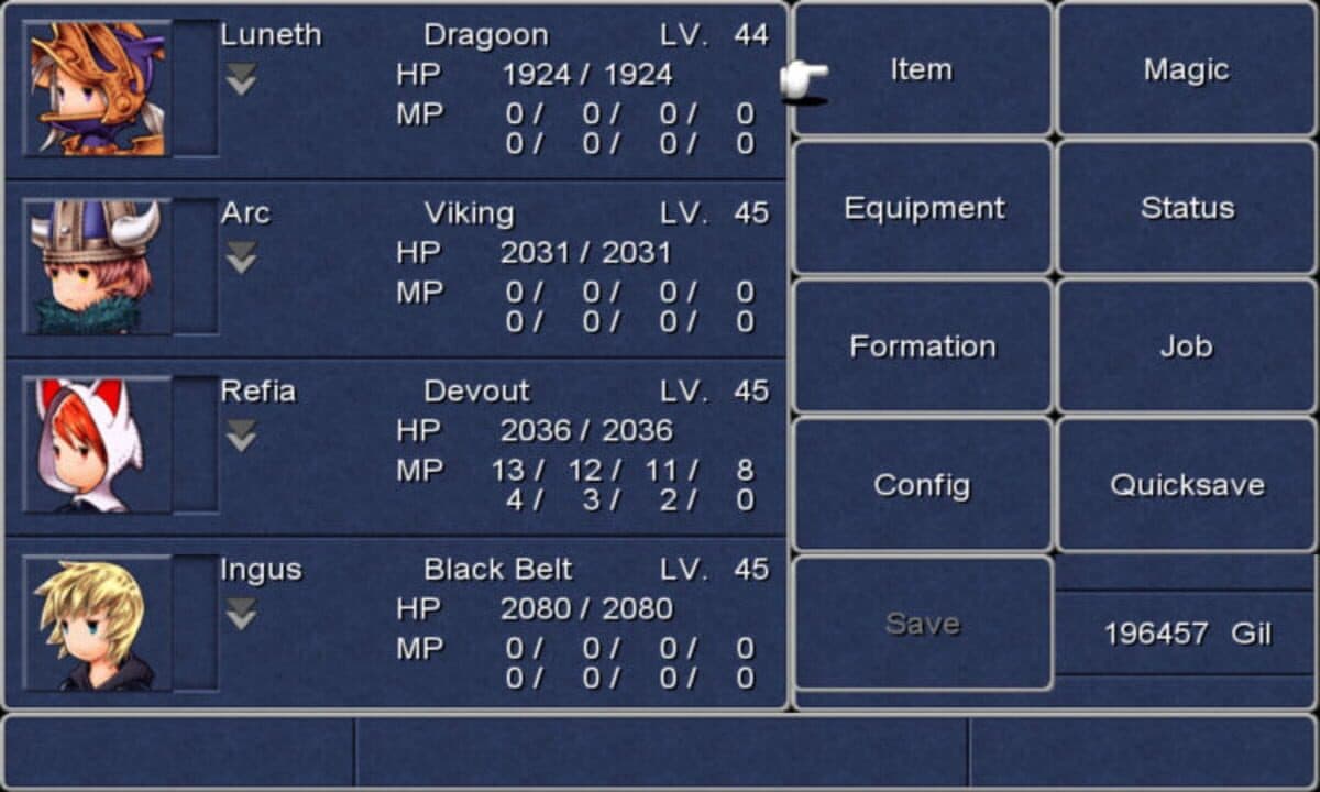 Game screenshot