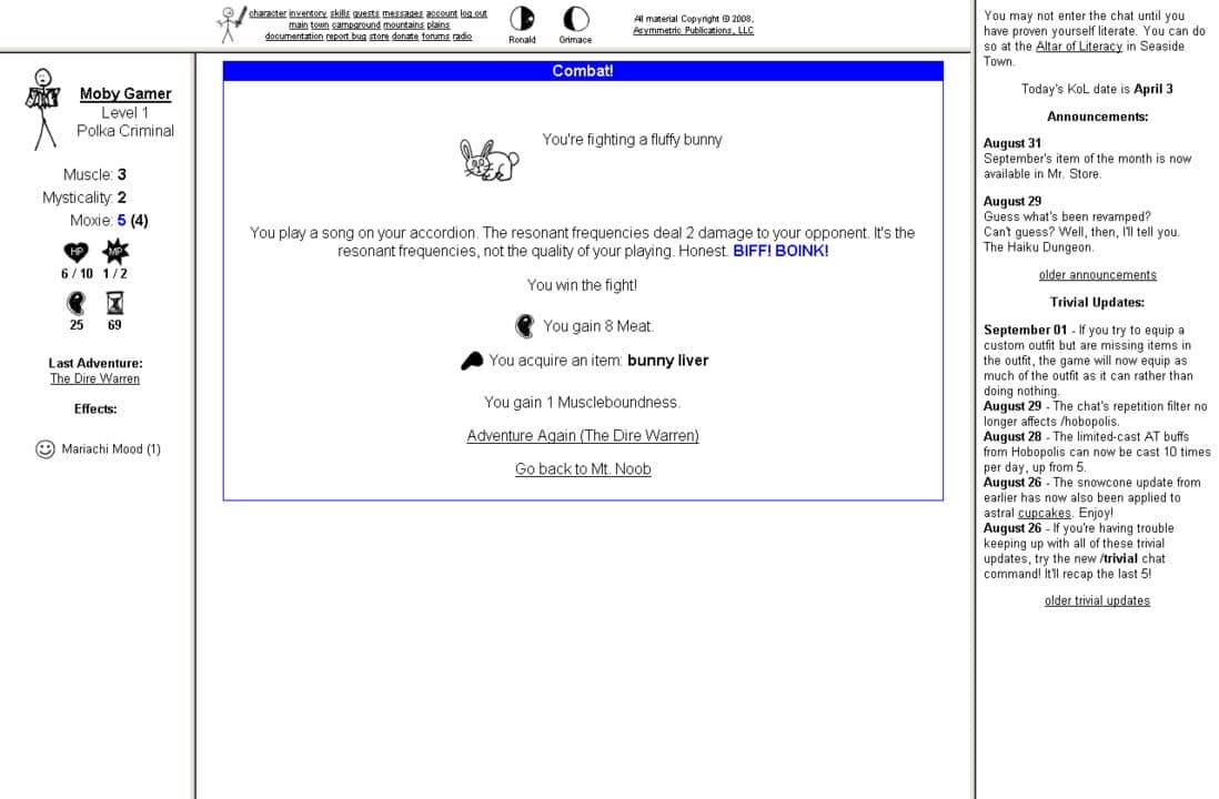 Game screenshot