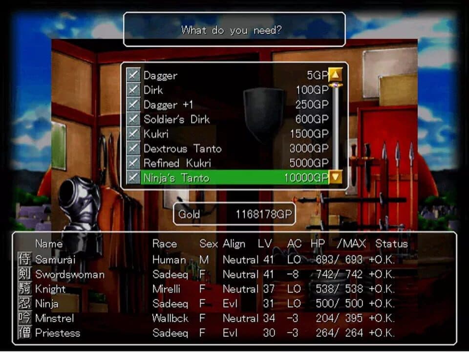 Game screenshot