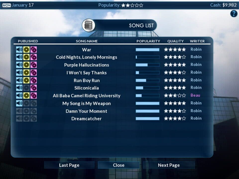 Game screenshot