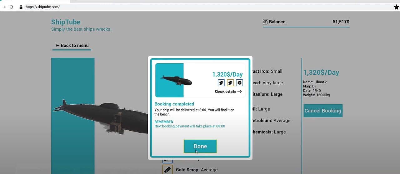 Game screenshot