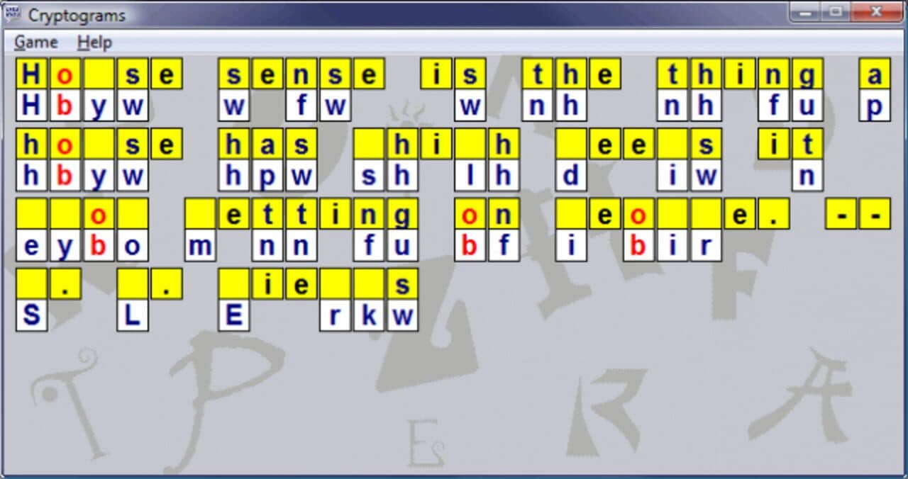 Game screenshot