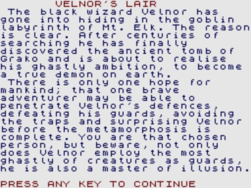 Game screenshot