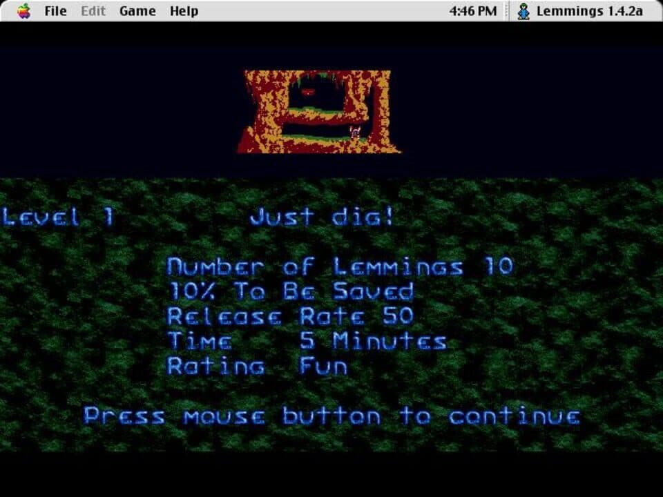 Game screenshot