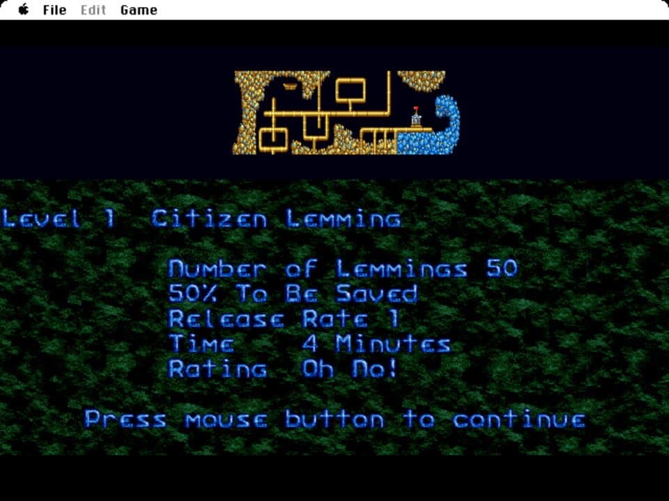 Game screenshot